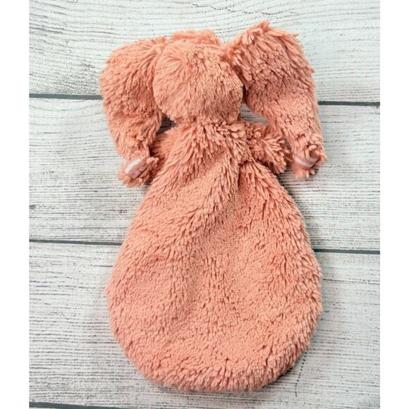 Happy Horse Emily Elephant Tuttle Lovey Plush Pink Soft Security Blanket - Picture 3 of 6